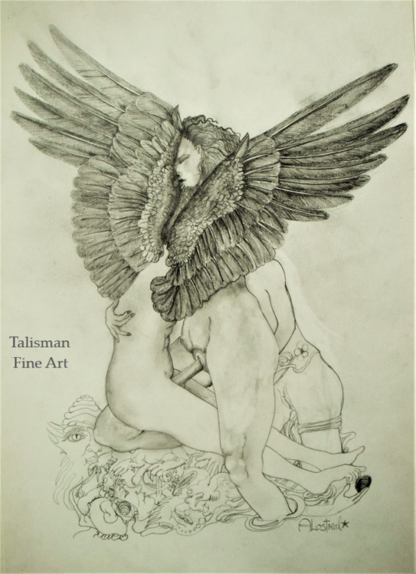 Alostreal, Untitled Erotic Drawing No 7 {We have more work by this artist)