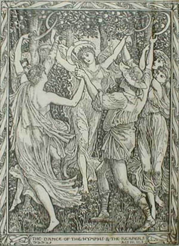 Walter Crane (after) - 'Eight Illustrations to William Shakespeare's Tempest'