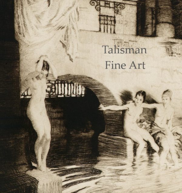 William Russell Flint  'Bagno della Marchesa' Drypoint for sale (We have more works by Flint)