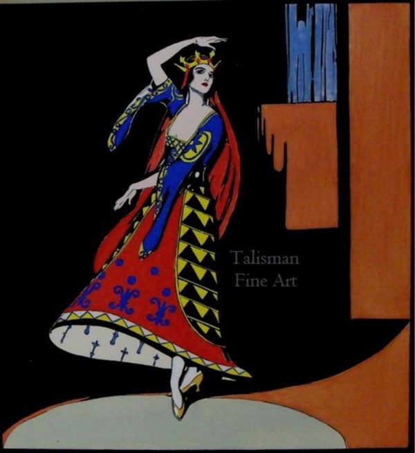 Vera Willoughby - Lubov Tchernicheva dancing La Boutique Fantasque (We have more of her works)