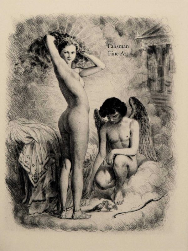 Les Amours de Psyche et de Cupidon - Fontaine and Bécat (Becat) (we have more works by Becat) - Image 5
