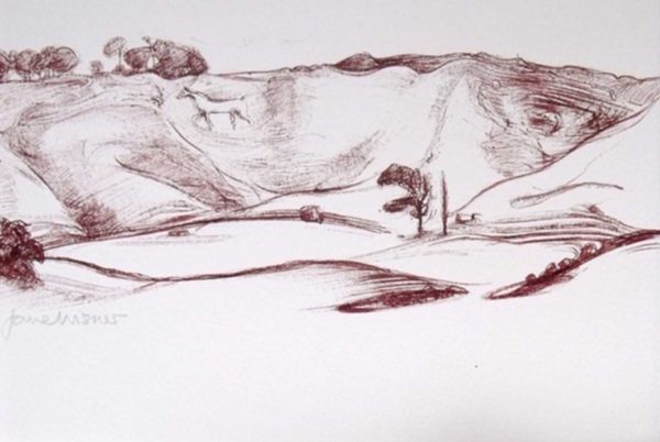 Jane Wisner - 'White Horse near Cherwell'