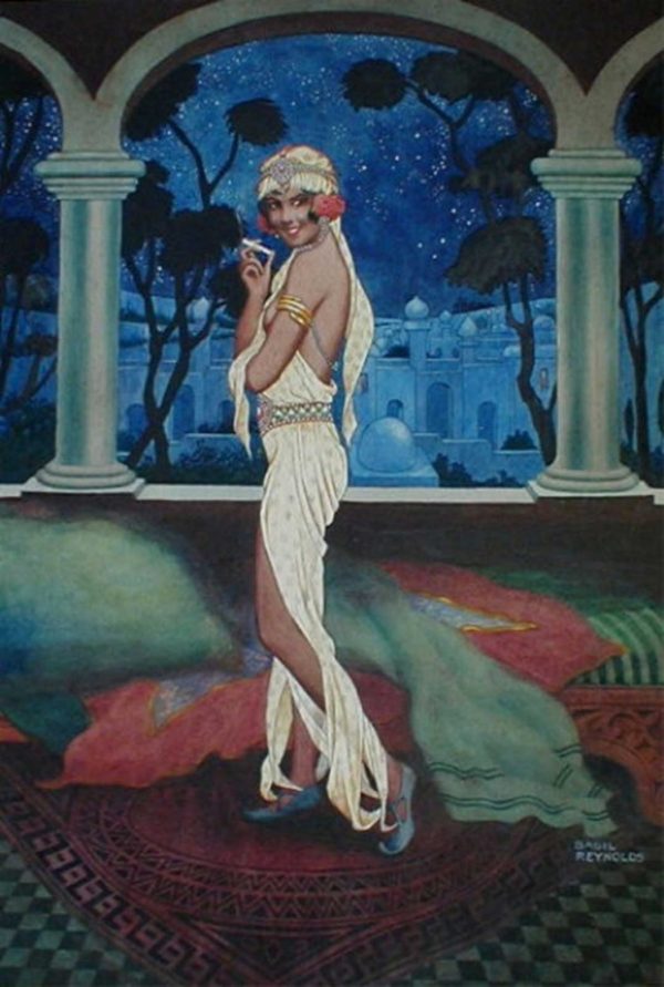 Basil Reynolds - Girl with Cigarette