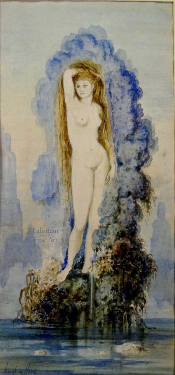 Adolfo de Herra - Venus (1890) (We have more works by Adolfo de Herra)