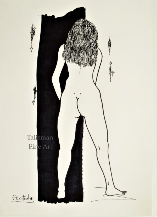 Alostreal, Untitled Erotic Drawing No 3 (We have more work by this artist)