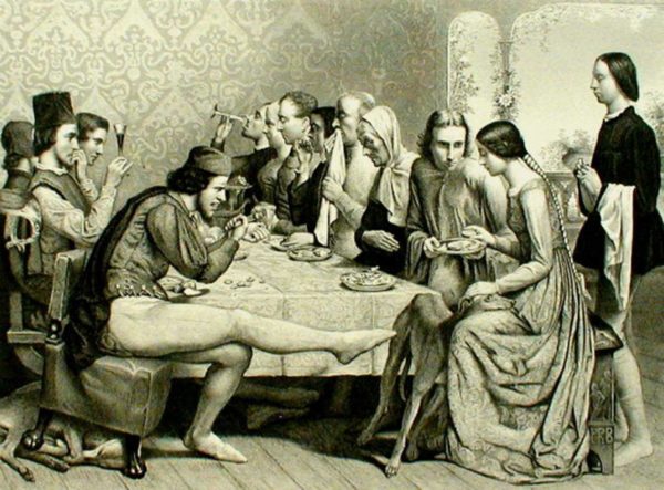Herbert Bourne (after Millais) - 'Isabella'