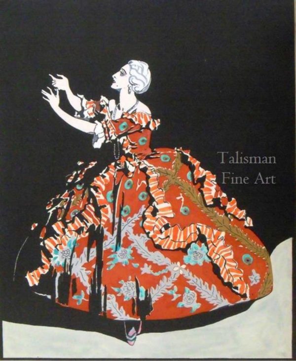 Vera Willoughby - Lubov Tchernicheva dancing The Good Humoured Ladies (We have more of her works)