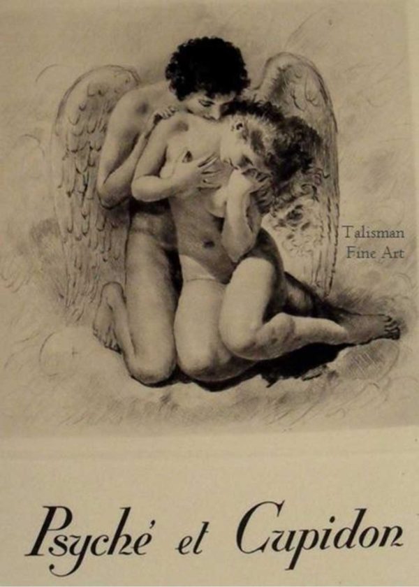 Les Amours de Psyche et de Cupidon - Fontaine and Bécat (Becat) (we have more works by Becat) - Image 2