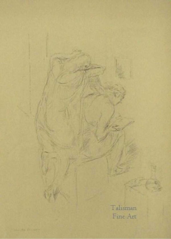 Charles Haslewood Shannon - 'The 'Hairdressing' (1906). (We have a number of works by Shannon