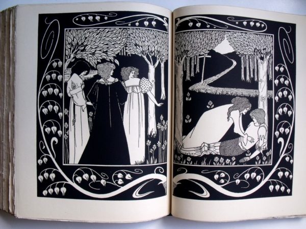 Mallery's Le Morte Darthur illustrated by Aubrey Beardsley publisher J.M. Dent 1909 for sale - Image 5