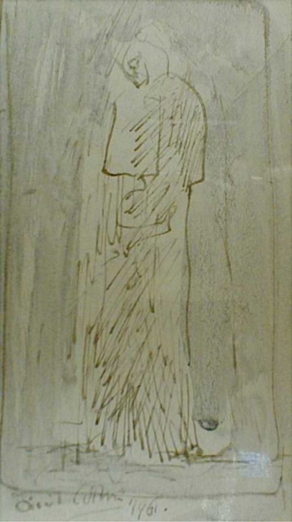 Cecil Collins - 'Standing Figure'