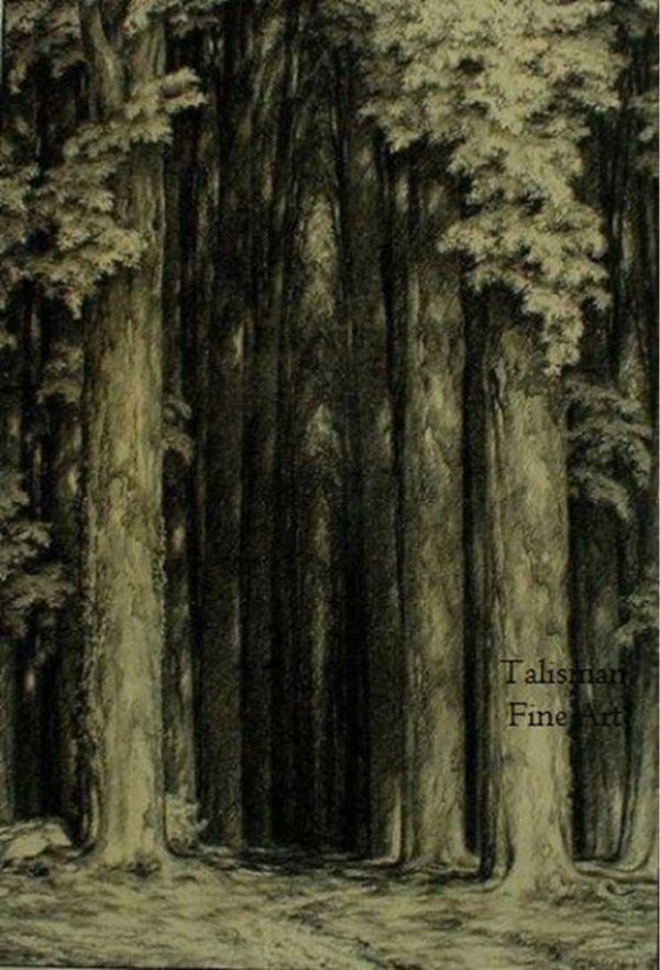 Georg Broel - Forest Scene