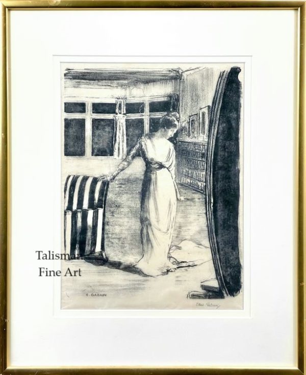 Ethel Gabain lithograph 'Reflections' - Image 2