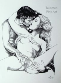 Vania Zouravliov original drawing for publication ‘In Deep’ for sale