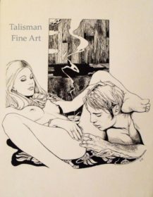 Vania Zouravliov original drawing for a Past Venus Press publication (3) for sale