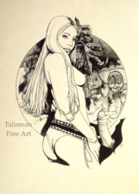 Vania Zouravliov original drawing for Past Venus Press publication (5) for sale
