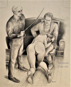 Lynn Paula Russell original signed drawing ‘The Barrister 2’