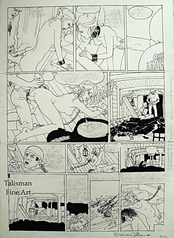 Erich Von Gotha original drawings for Janice 4 page 27