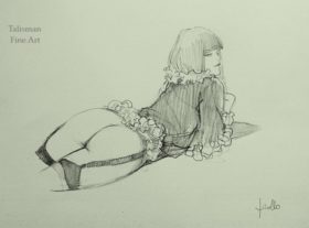 Leone Frollo, Girl Looking Round