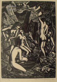 John Buckland Wright, Baigneuses
