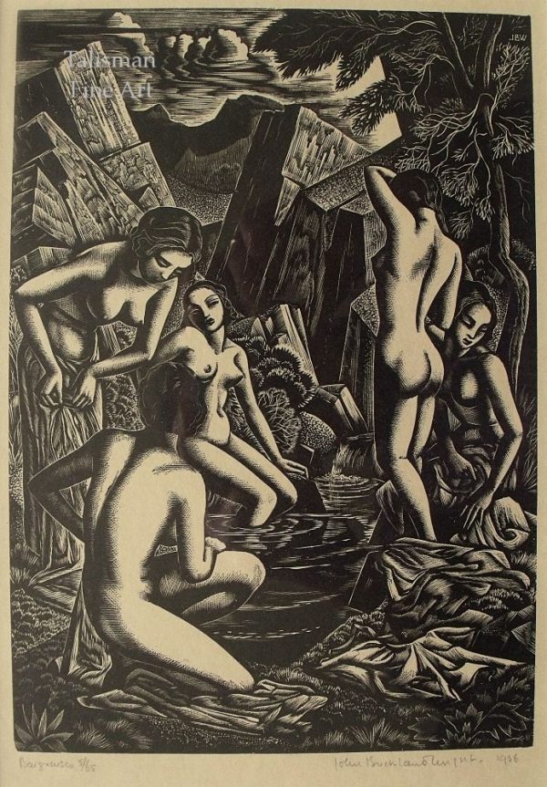 John Buckland Wright, Baigneuses