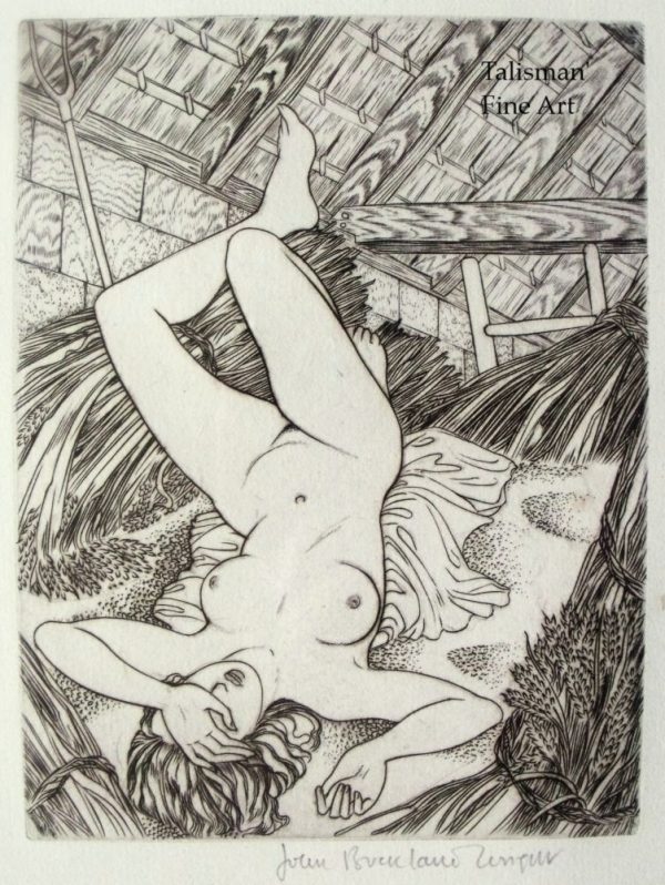 John Buckland Wright, Reclining Girl from Heart's Desire