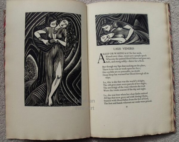 Laus Veneris, Swinburne, Illustrations Buckland Wright - Image 2