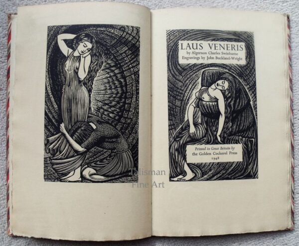 Laus Veneris, Swinburne, Illustrations Buckland Wright