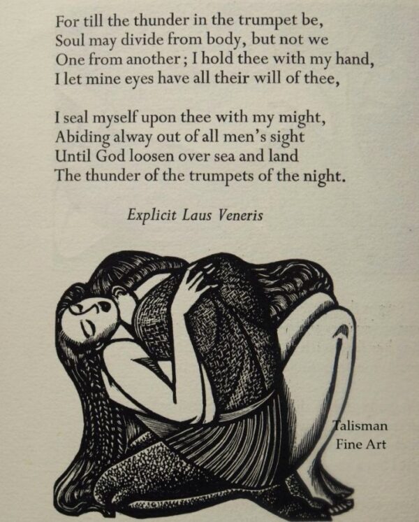 Laus Veneris, Swinburne, Illustrations Buckland Wright - Image 3