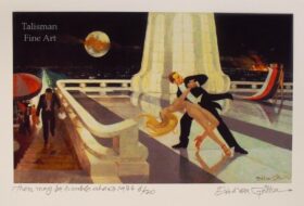 Erich von Gotha ‘There May Be Trouble Ahead’ artist’s limited edition print