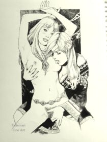 Vania Zouravliov original erotic drawing No 25