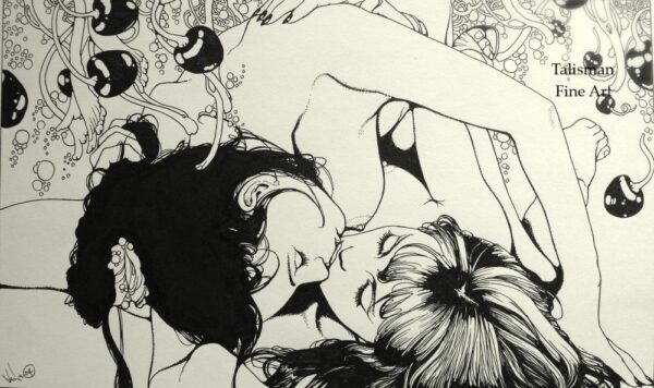 Vania Zouravliov original erotic drawing No 24