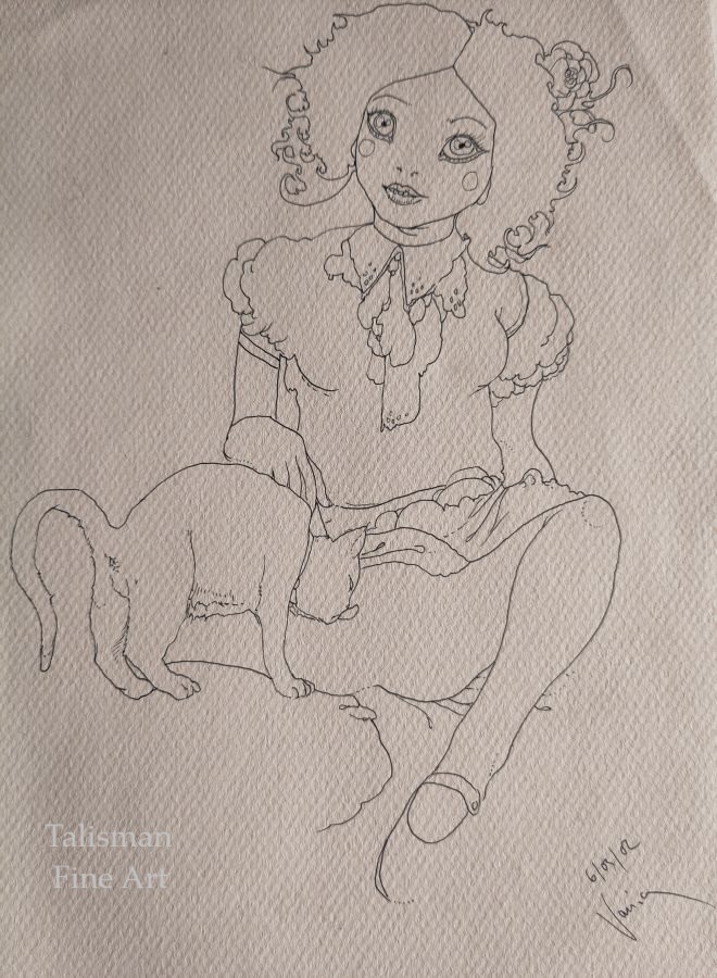 Vania Zouravliov, Cat Girl Vania Zouravliov, Cat Girl