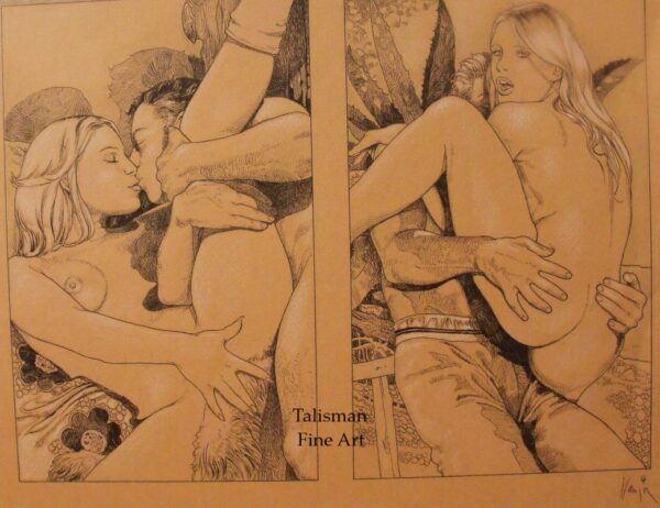 Vania Zouravliov, Original Double Drawing