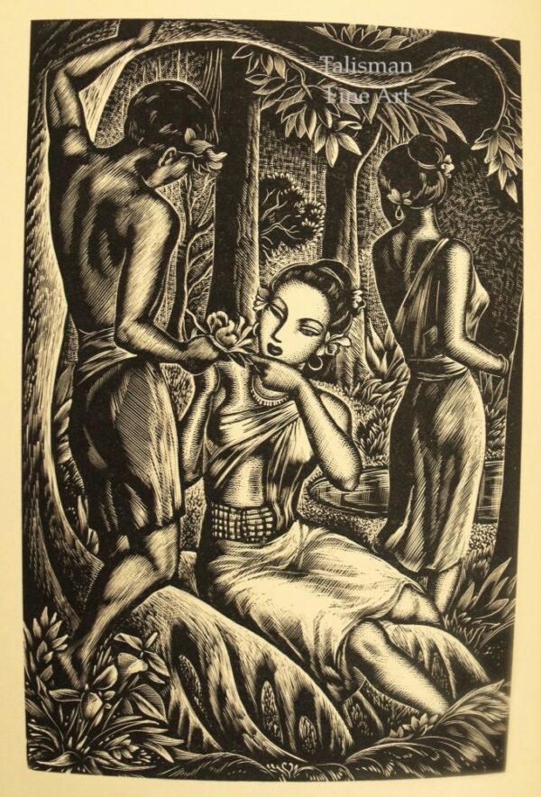 Love Night: A Laotian Gallantry, Powys Mathers, John Buckland Wright - Image 4