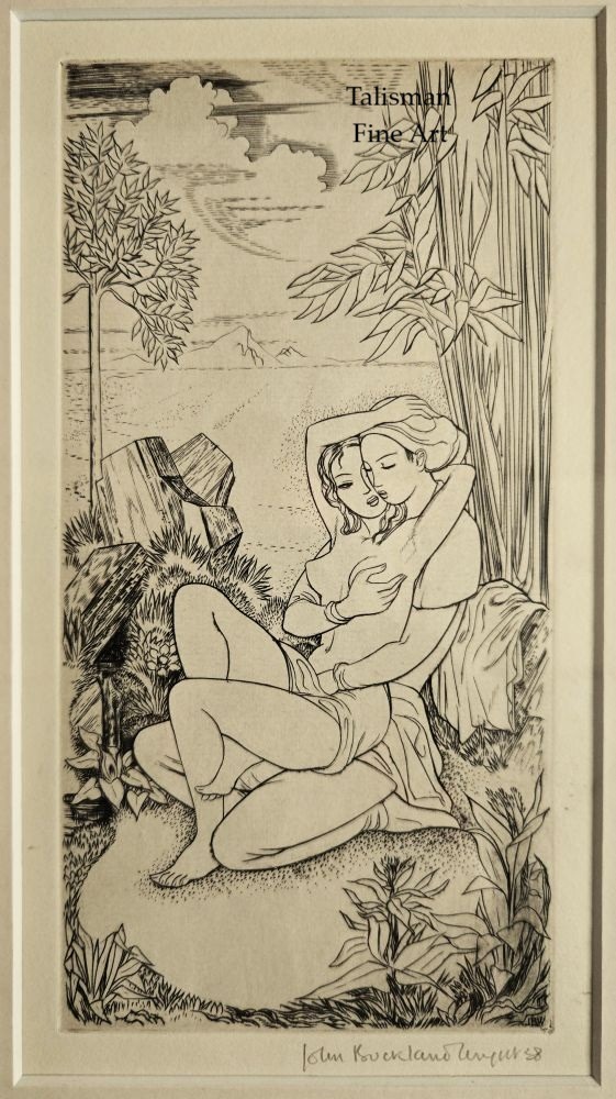 John Buckland Wright, Special engraving No 2 for Omar Khayyam John Buckland Wright, Special engraving No 2 for Omar Khayyam