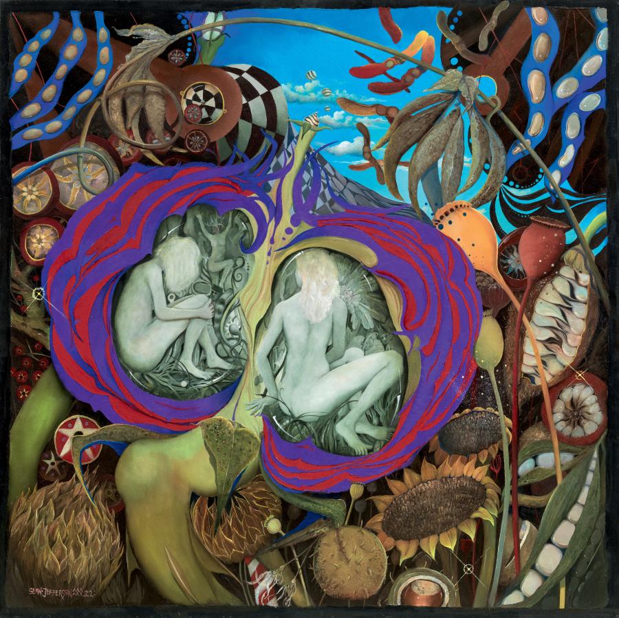 Review of Sean Jefferson Exhibition - 'Fairy Phenomena' at David Messum Fine Art, March 2026 - Talisman Fine Art & Talisman Symbolist Studies Sean Jefferson Seed Dreaming - Talisman Fine Art & Talisman Symbolist Studies